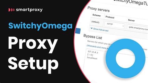 switchy omega proxy setup.